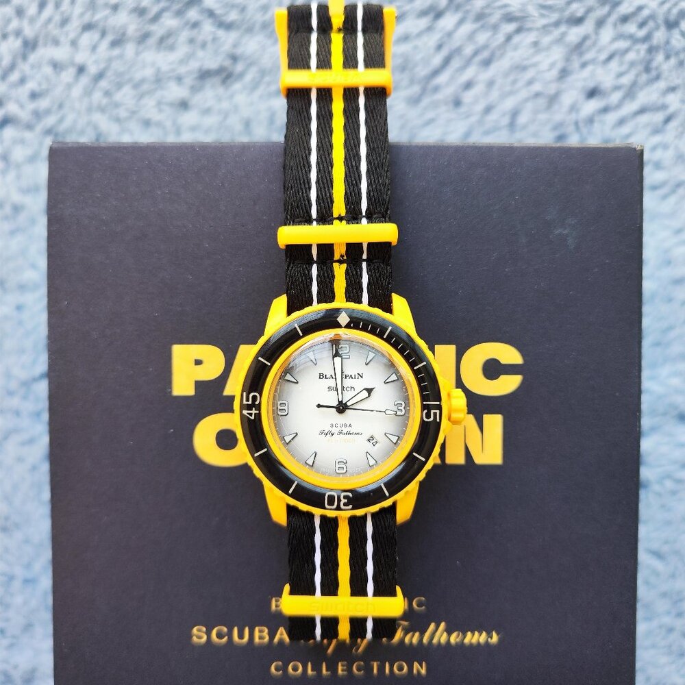 Swatch X Blancpain FIFTY FATHOMS PACIFIC OCEAN